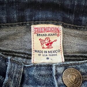 True Religion Dark Wash Denim Jeans